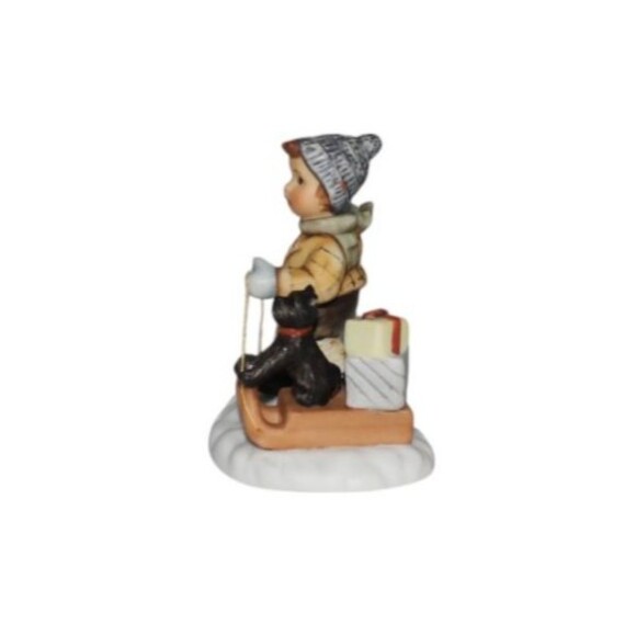 Goebel Hummel "Off We Go" Porcelain Figurine Original Box COA - Picture 4 of 8